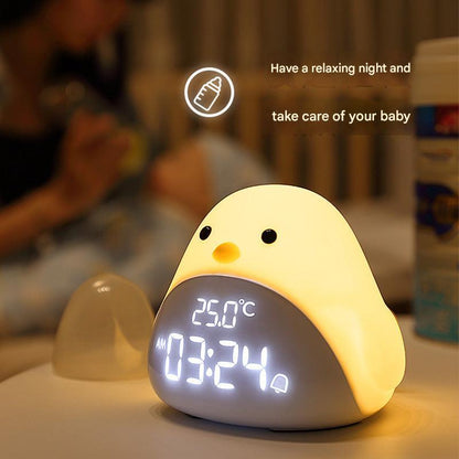 child-friendly digital alarm clock LED displayed