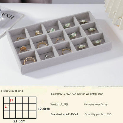 minimalist gray jewelry storage