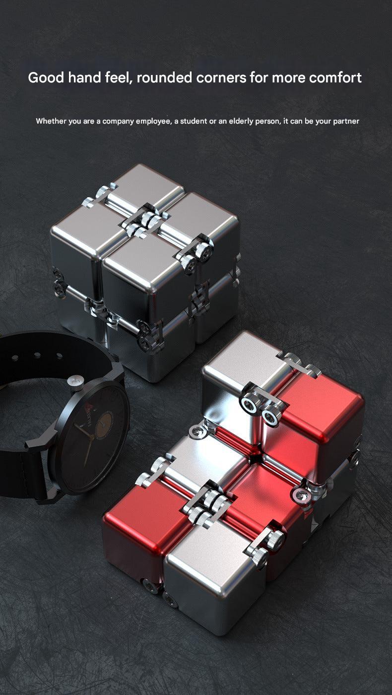 magic cube black and silver