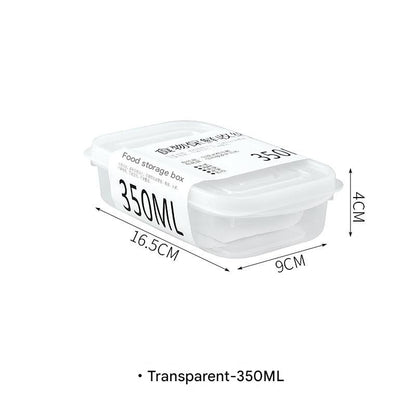 Zimoo transparent food container close-up