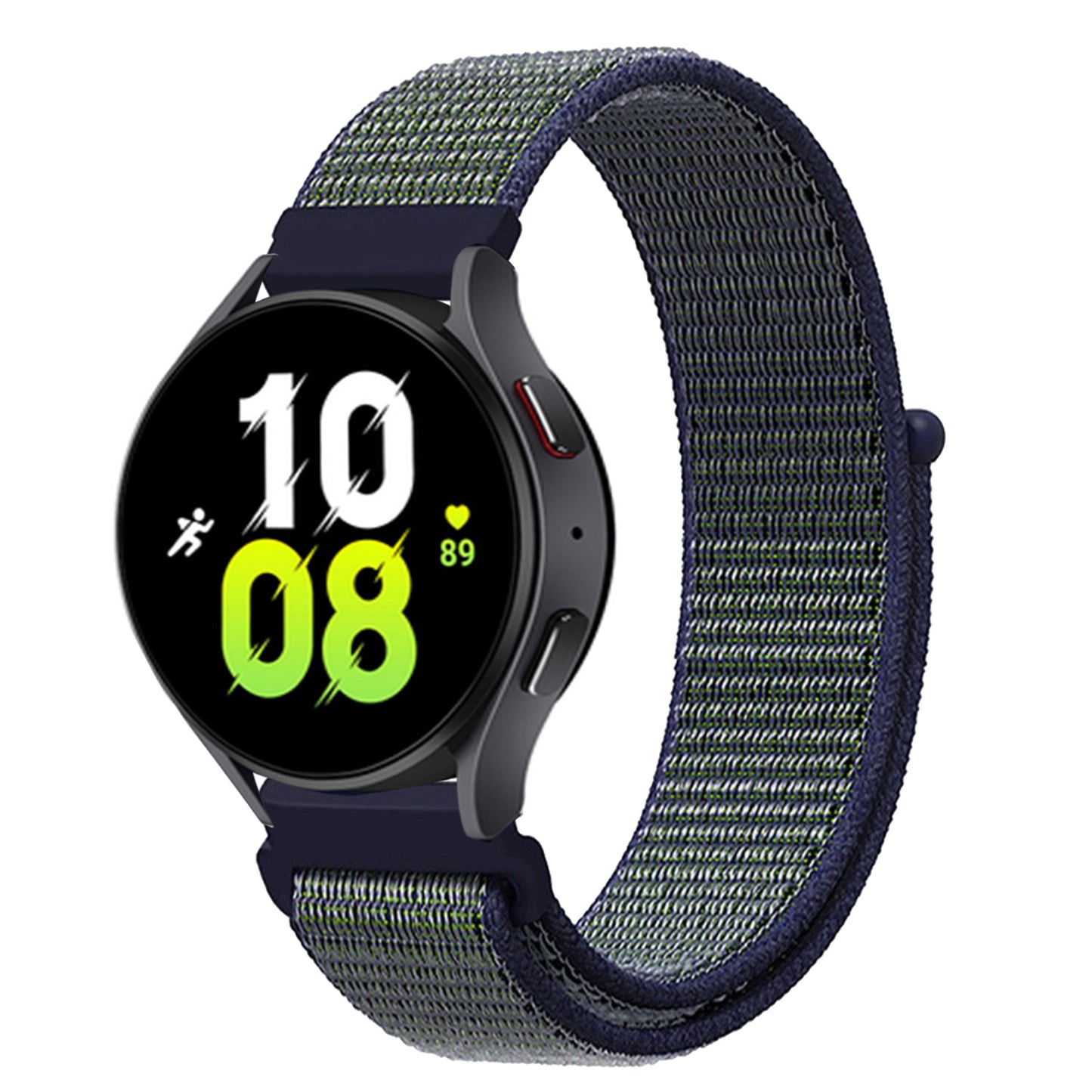 High-Quality 20/22mm Nylon Sport Watch Bands for Huawei GT4 & Samsung Galaxy Watch | Hook and Loop Design