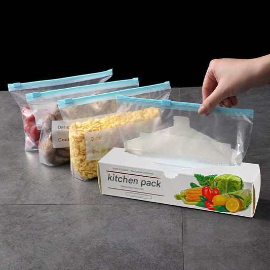 multi-size plastic storage bags