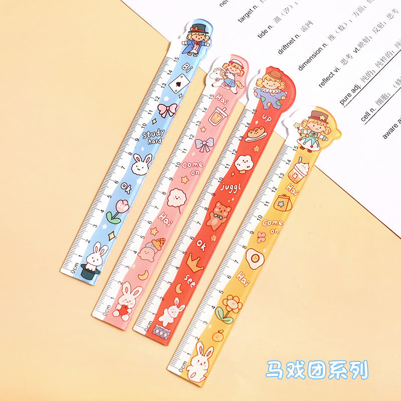 unique colorful design kids office ruler