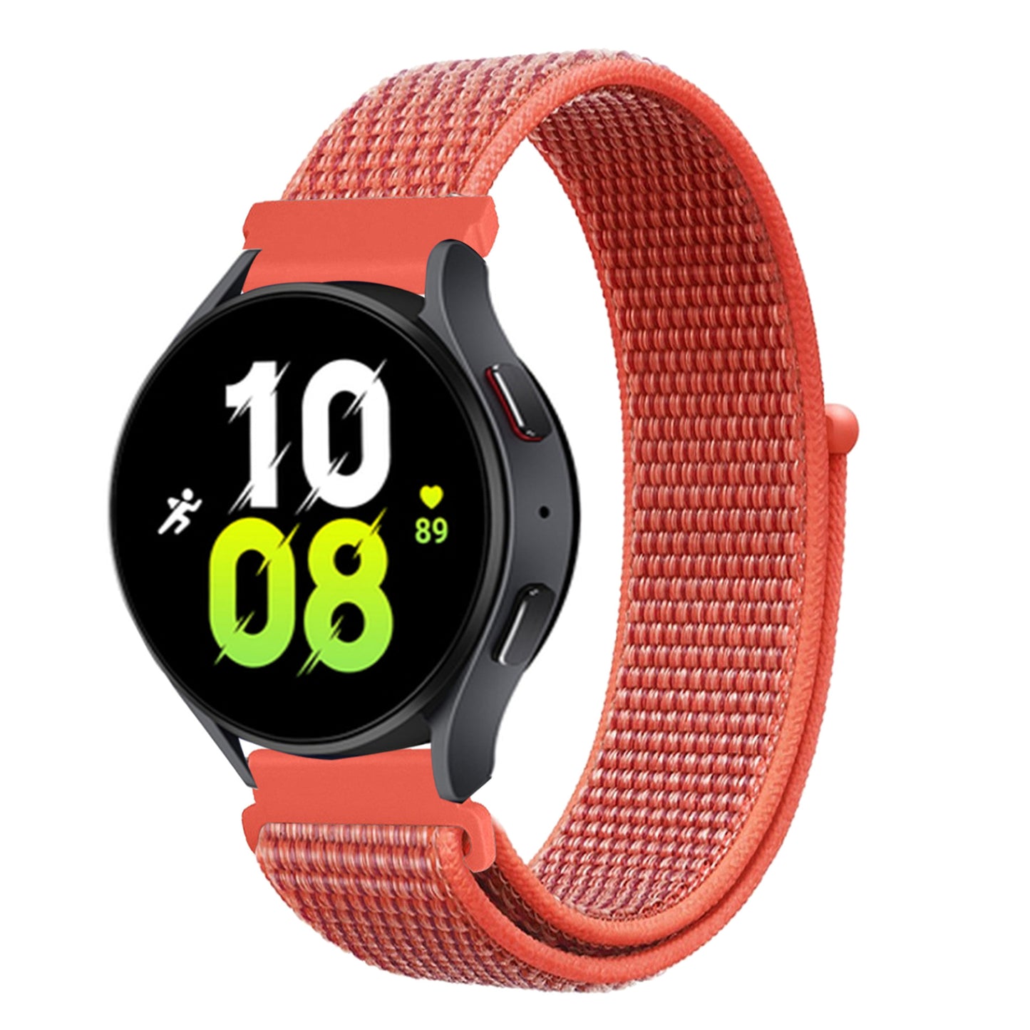 High-Quality 20/22mm Nylon Sport Watch Bands for Huawei GT4 & Samsung Galaxy Watch | Hook and Loop Design