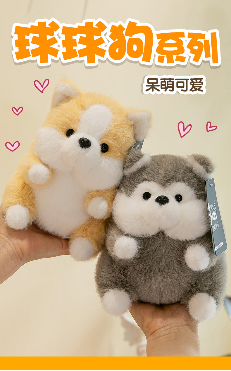 Corgi plush toy