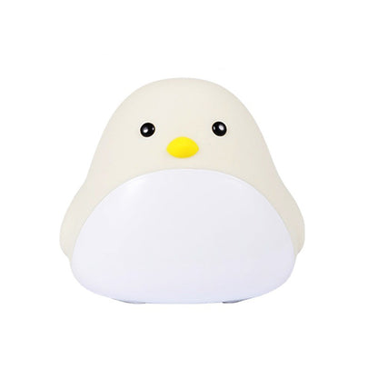 playful white time bird LED alarm clock