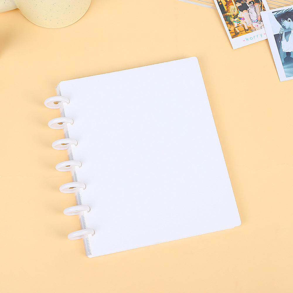 functional A4 collector's photo album white