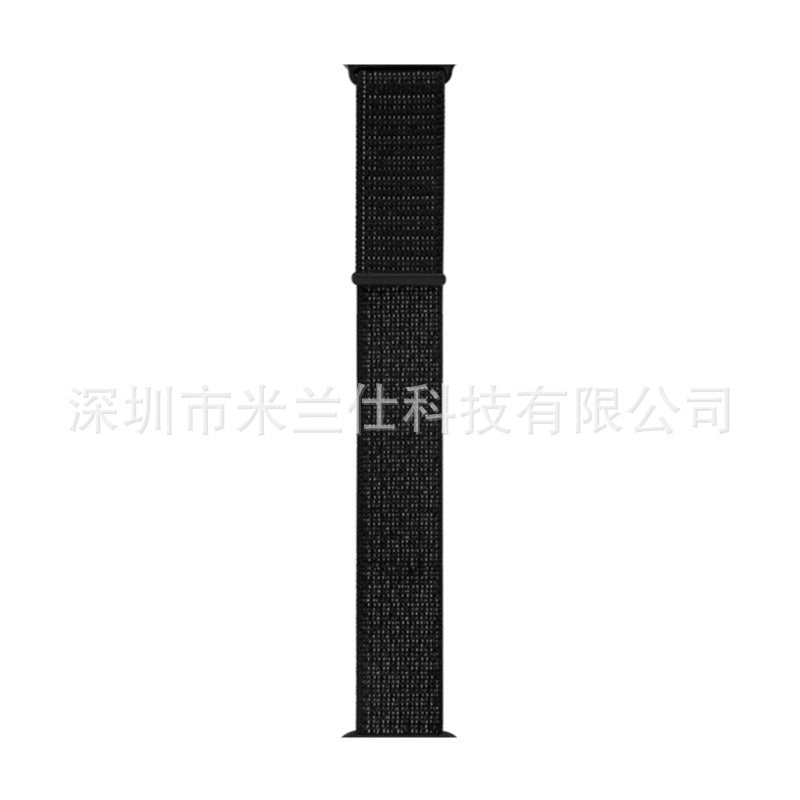 Nylon Sports Band for Apple Watch Series 1-9 & Ultra - Adjustable & Breathable with Velcro Closure