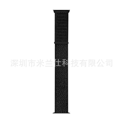 Nylon Sports Band for Apple Watch Series 1-9 & Ultra - Adjustable & Breathable with Velcro Closure