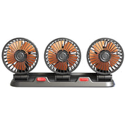 Three-Head Fan 24V Lighter Plug (Pack of 1)