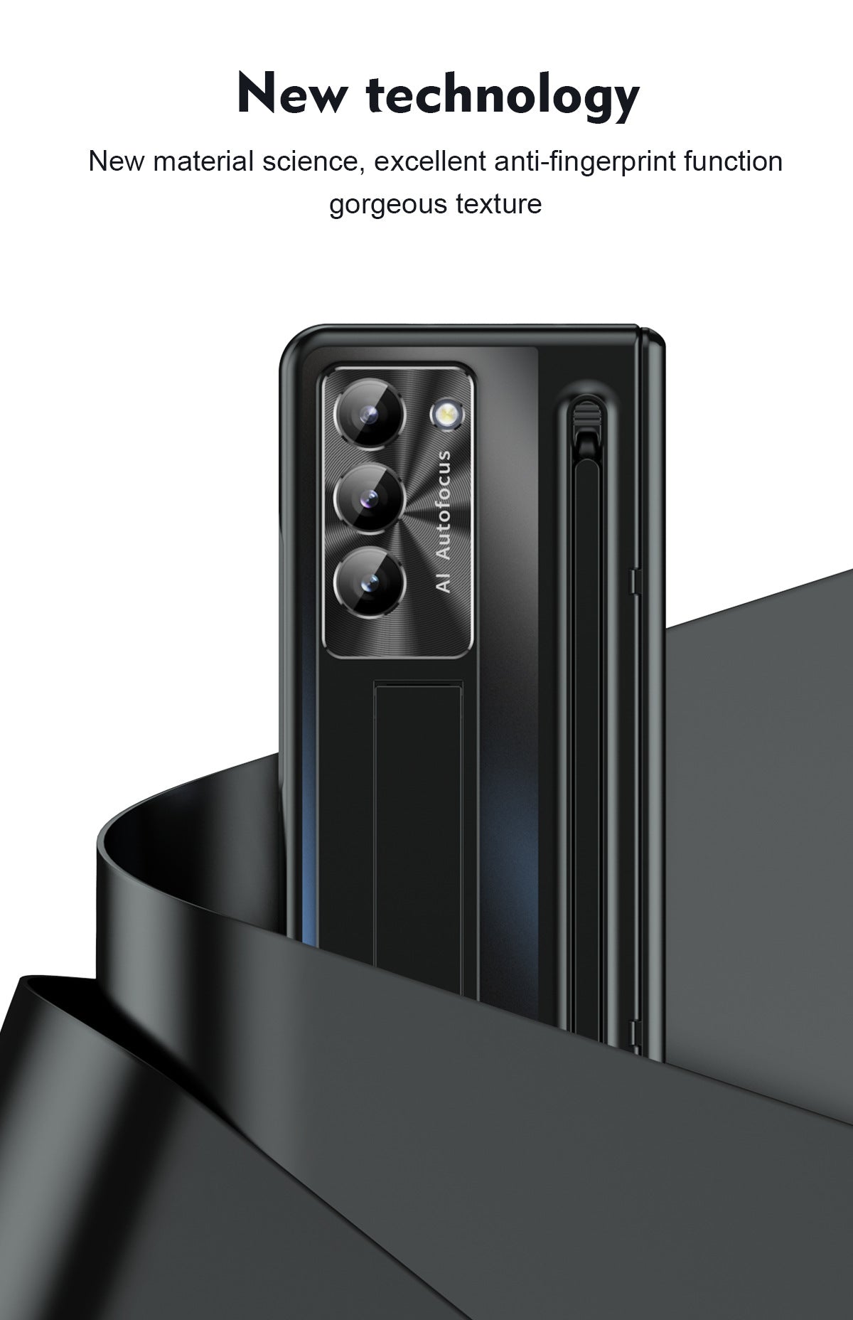 Samsung Galaxy Fold 6 Full Protection Case with Built-in S Pen Slot - Durable & Stylish Design