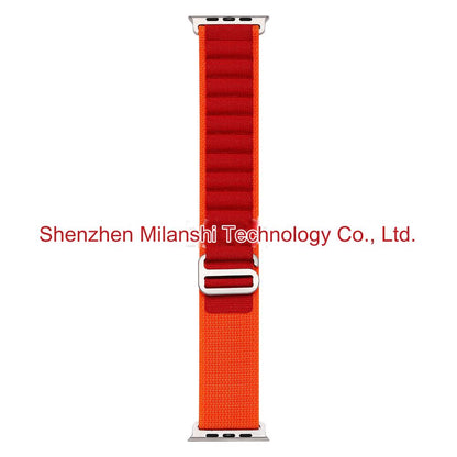 Durable Nylon Sport Strap for Apple Watch - Compatible with Ultra, Series 7 & More - Variety of Colors Available