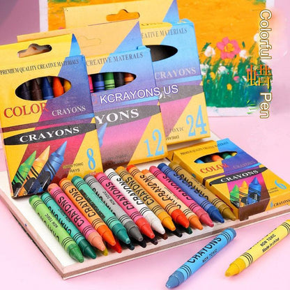 colorful crayons