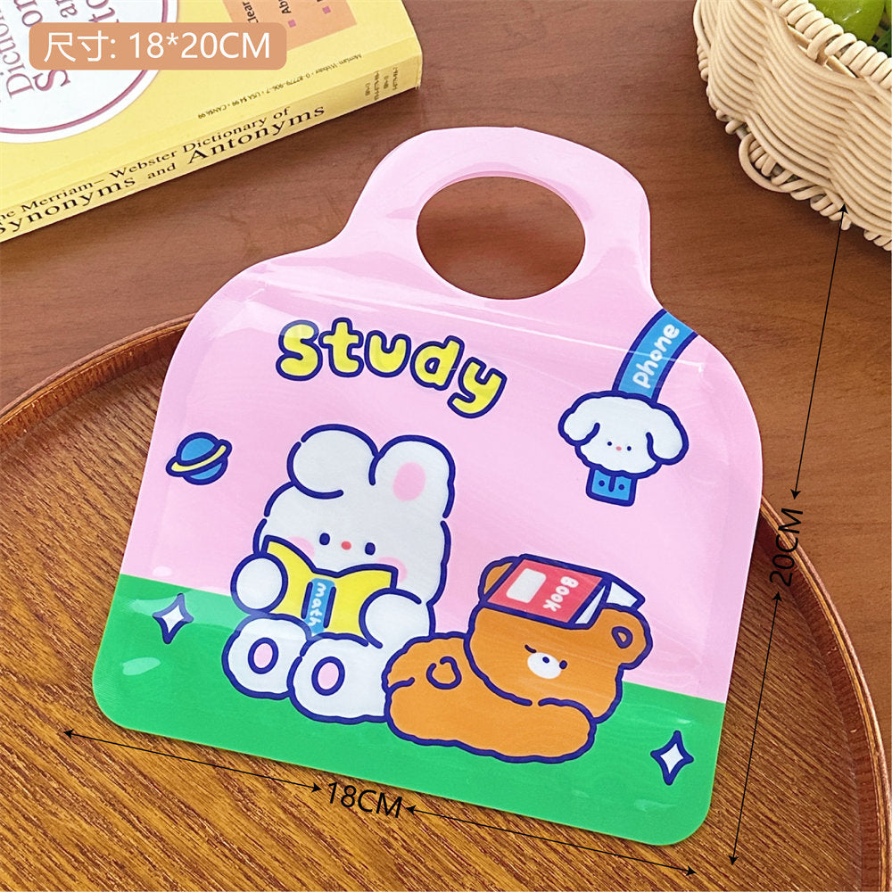 colorful cartoon snack bag