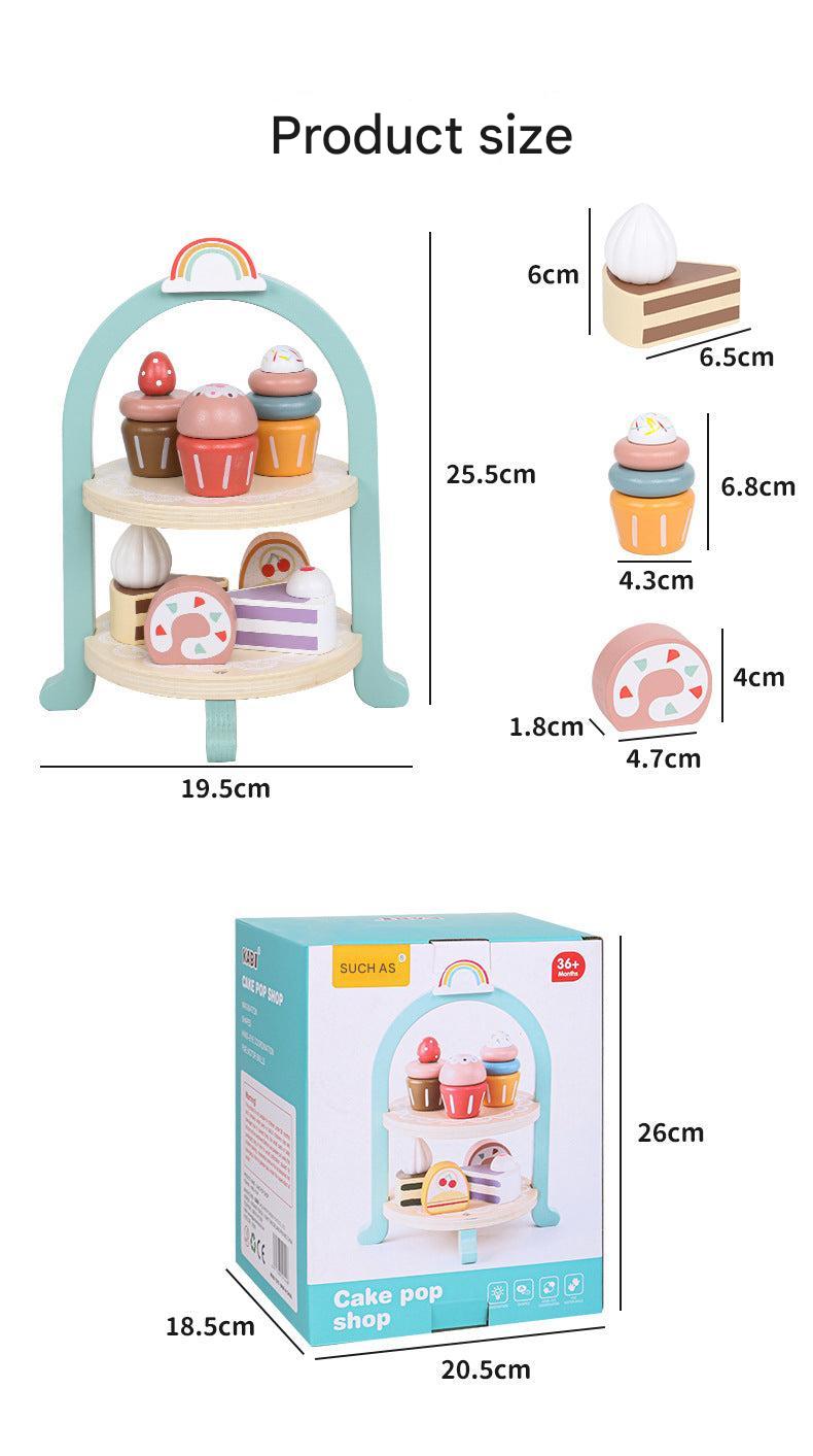 pretend play ice cream shop setup