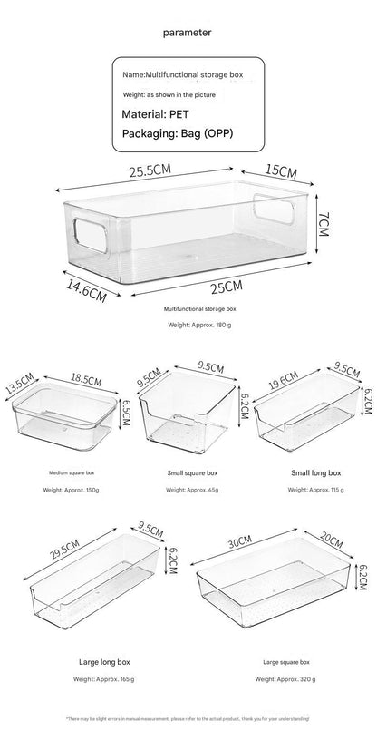 PET Material Desktop Box