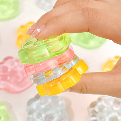 colorful jelly stress relief toy