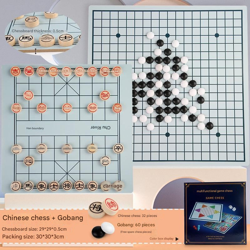 multi-game chess set